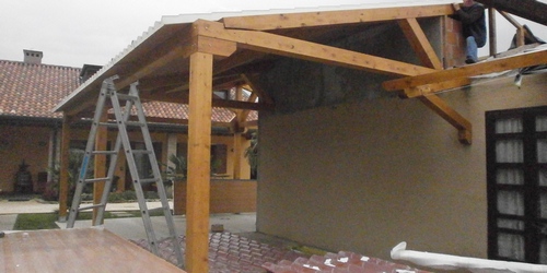Realizzazione veranda in legno Padova Piove di Sacco